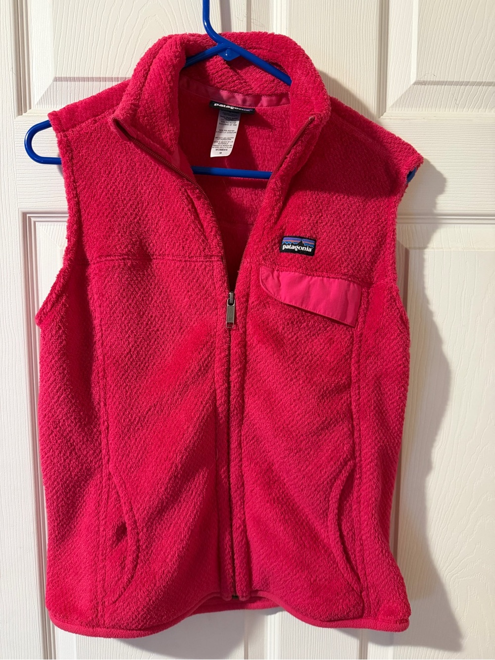 Patagonia Hot Pink Fleece Vest